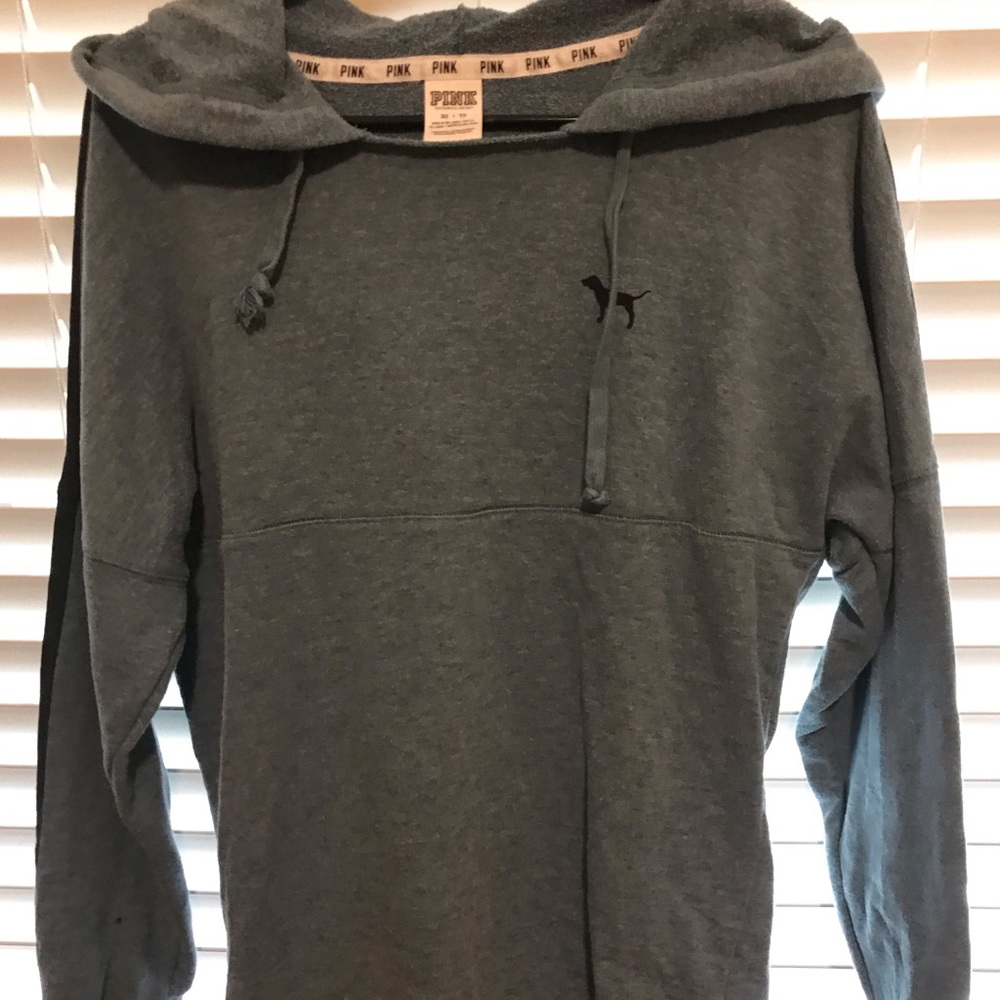 Blue hoodie
